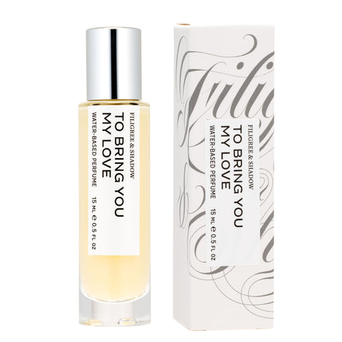 To Bring You My Love Water-Based Perfume 15 ml ℮ 0.5 fl oz and box